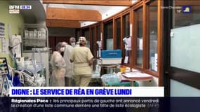 À bout de souffle, le service de réanimation de Digne-les-Bains en grève ce lundi