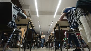 Des candidats au baccalauréat (photo d'illustration)