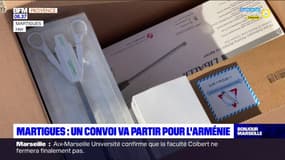 Martigues: un convoi part pour l'Arménie