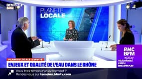 BFM Lyon: "Planète Locale" du lundi 8 novembre 2021 avec Laurent Roy, directeur général de l'agence de l'eau Rhône Méditerranée Corse