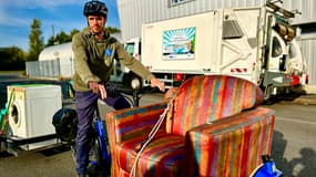 À Saint-Malo (Ille-et-Vilaine), certains objets destinés à être enlevés par les services de l'agglomération pourront être récupérés par des prestataires à velo. 