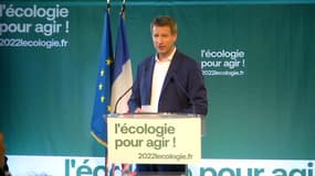 Yannick Jadot, vainqueur de la primaire écologiste le 28 septembre 2021.