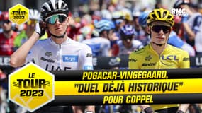 Tour de France : Pogacar-Vingegaard, "le duel est déjà historique" estime Coppel