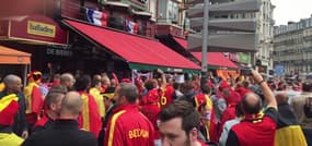 Euro 2016: ambiance de fête à Lille chez les supporteurs belges - Témoins BFMTV