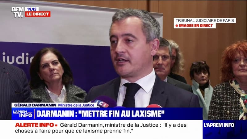 Gérald Darmanin (ministre de la Justice): 