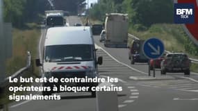 Les signalements des contrôles de police sur Waze et Coyote vont disparaître