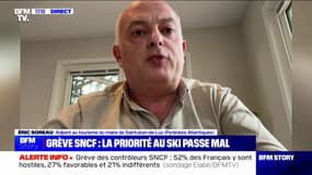 Grève à la SNCF: "Les Alpes sont plus favorisées que nous dans les Pyrénées", regrette Éric Soreau (adjoint au maire de Saint-Jean-de-Luz en charge du tourisme)