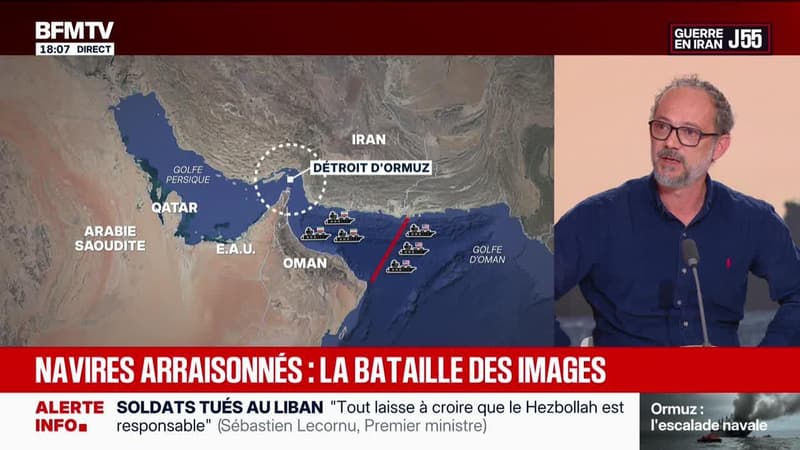 Marschall Truchot : Navires saisis, les images iraniennes dignes d'un film - 23/04