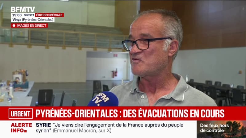 Pyrénées-Orientales: "C'est un traumatisme d'aller voir les gens et leur dire qu'ils doivent quitter leur domicile", explique Raymond Ruiz, maire de Vinça