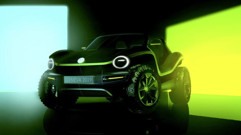 Un futur buggy électrique en préparation chez Volkswagen? La marque allemande présentera en tout cas ce concept au salon de Genève, début mars.