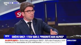 Grève des contrôleurs: "L'image de la SNCF en prend un coup, une fois de plus", pour Benoît Mournet (Renaissance)