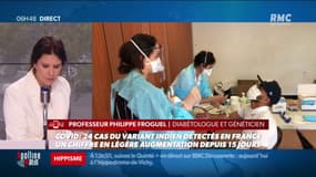 Variant indien: pour le Professeur Philippe Froguel "il faut s'inquiéter (...) nous sommes à l'aveugle"