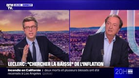 Budget: "Il n'y a pas cette urgence. Je n'adhère pas à cette dramatisation politique", assure Michel-Édouard Leclerc