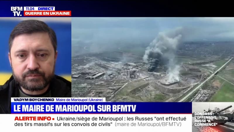 Le maire de Marioupol affirme que les Russes ont effectué 