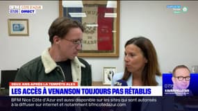 Venanson: deux ans après la tempête Alex, les accès encore difficiles