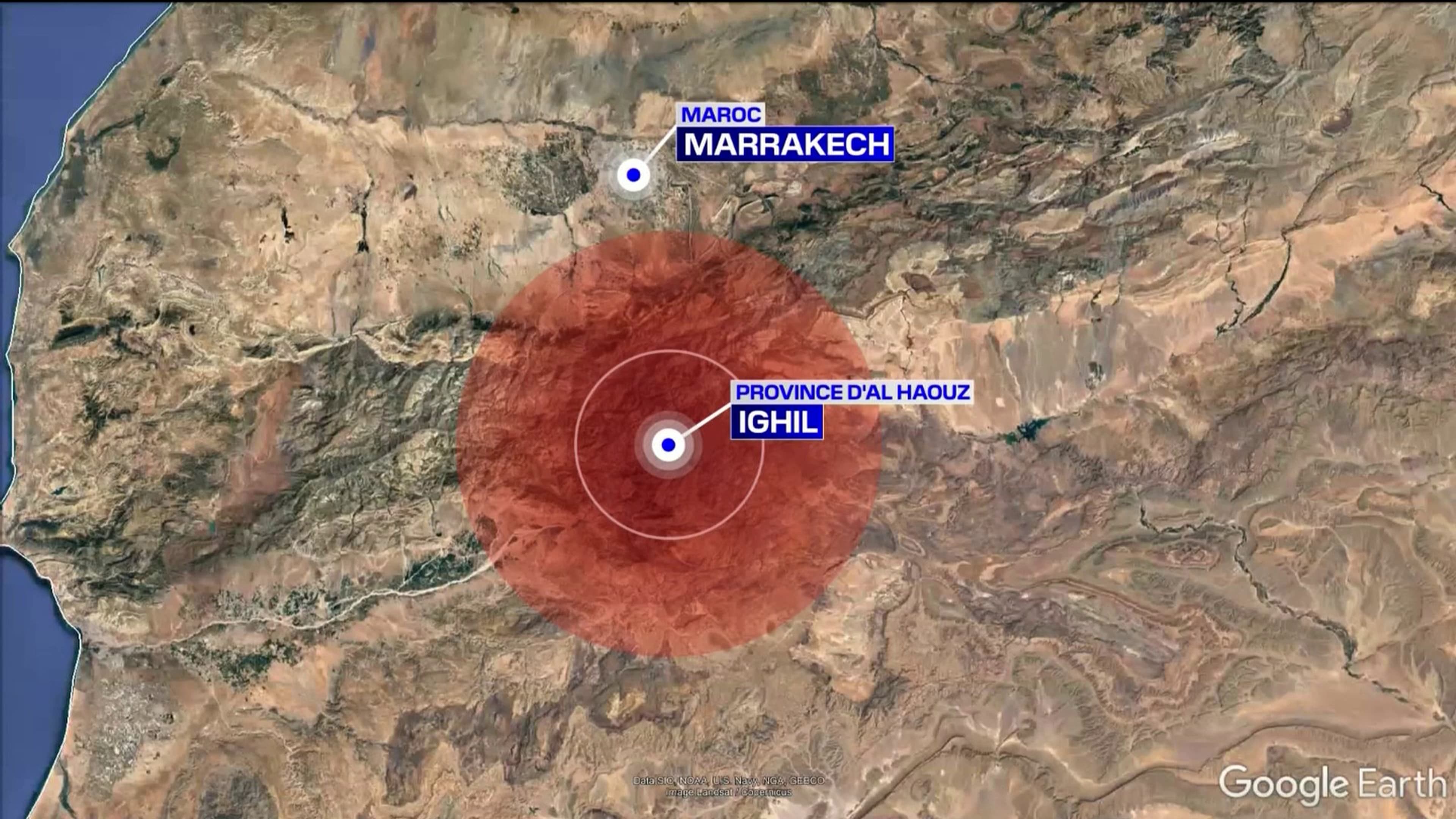 Séisme au Maroc: plus de 2000 morts, un Français parmi les victimes