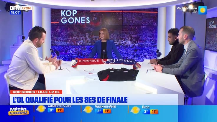Kop Gones du lundi 12 janvier - L'OL qualifié pour les 8èmes de finale