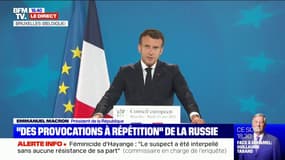 Royaume-Uni: "Si ces situations sont difficiles à gérer, c'est précisément à cause du Brexit et en aucun cas à cause de l'Union européenne", selon Emmanuel Macron