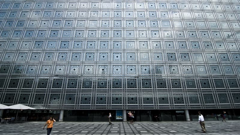 Illustration  L'institut du monde arabe