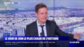 Le jour de juin le plus chaud de l'histoire - 18/06