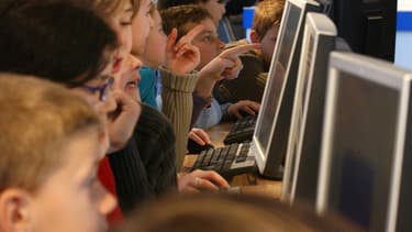 Qwant Junior a été lancé en partenariat avec le ministère de l'Education, qui met au point son plan numérique pour l'Ecole.