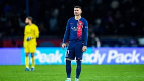 Lucas Hernandez lors de PSG-Rennes (1-1, L1), le 25 février 2024