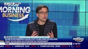 Nicolas Brusson (BlaBlaCar) sur BFM Business annonce une levée de fonds de 115 millions de dollars