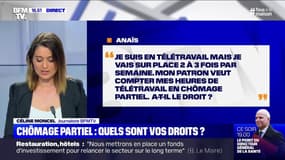 Mon patron veut compter mes heures de télétravail en chômage partiel. En a-t-il le droit? BFMTV répond à vos questions