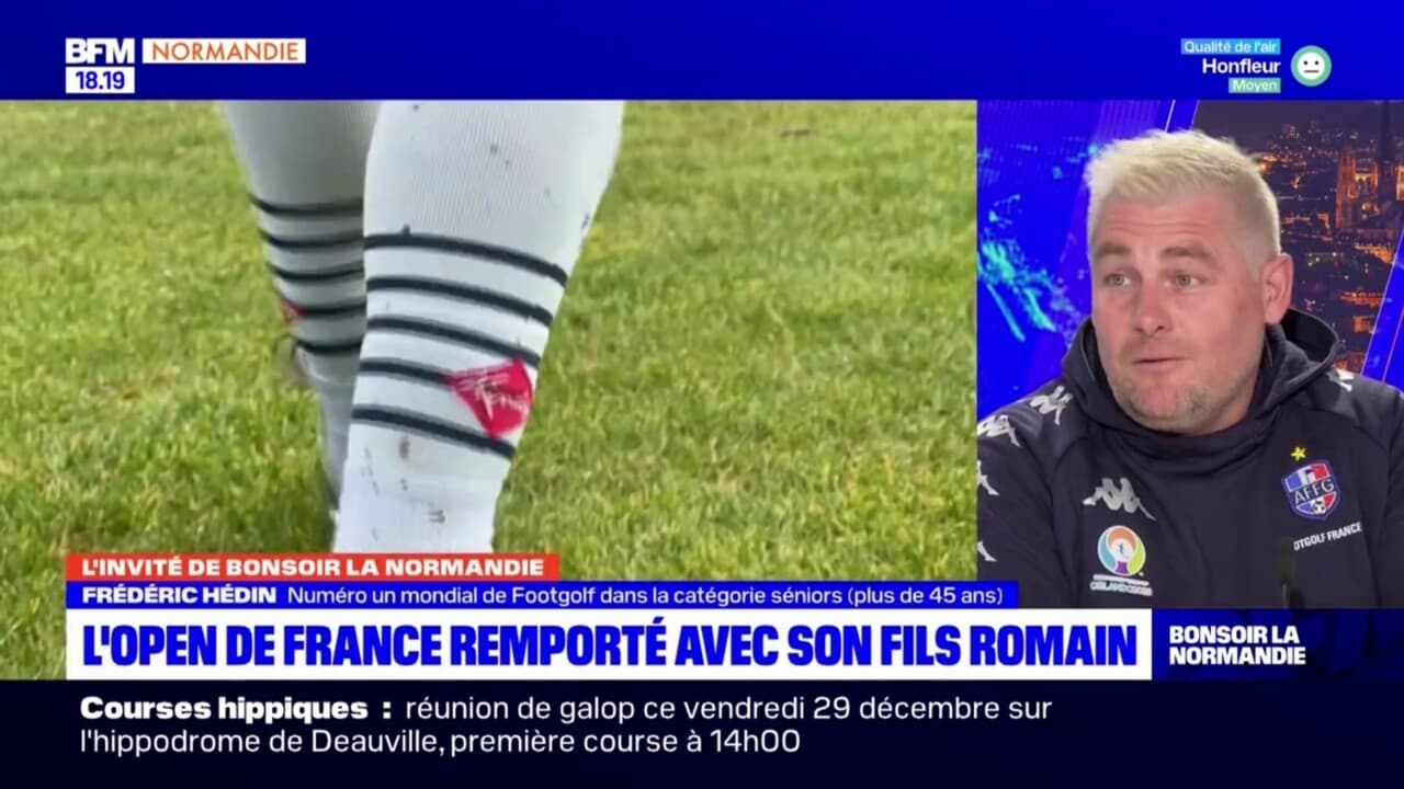 L'Open de France de Footgolf remporté avec son fils