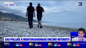 Pollution maritime à Menton: la baignade toujours interdite