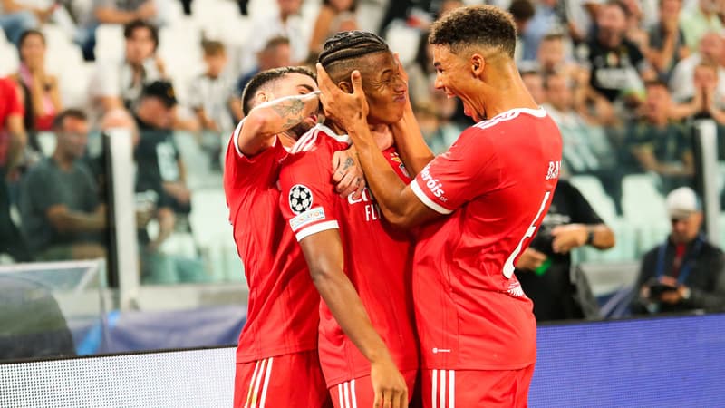 Célébration Benfica