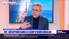 Présidentielle: pour Stéphane Troussel, le score d'Anne Hidalgo est "une grande déception", dû notamment au "vote utile à gauche"