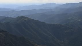 Vue du parc national des Cévennes depuis l'observatoire météorologique