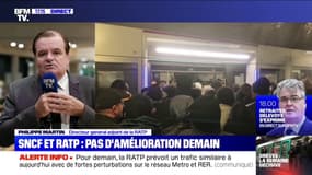 Transports: "Les assemblées générales ont voté la prolongation de la grève au moins jusqu'à mercredi" (RATP)