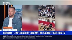 C'est votre vie : Corrida, l'influenceur Jeremstar raconte sur BFMTV - 23/09