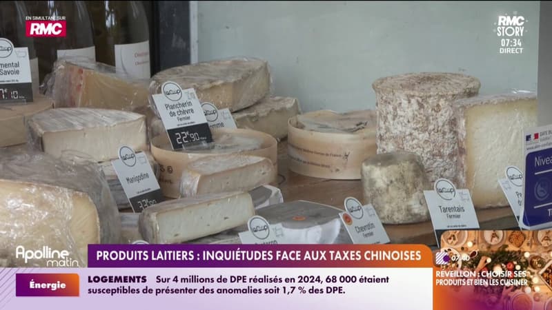 Produits laitiers : inquiétudes face aux taxes chinoises