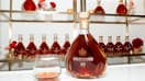 Une bouteille de cognac Courvoisier XO, le 3 mars 2022 à New York (photo d'illustration).