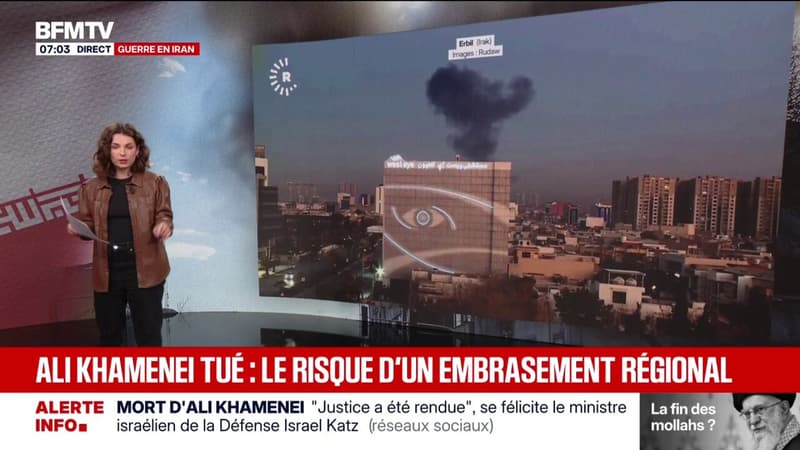 Des explosions entendues en Irak, au Bahreïn et dans le nord d'Israël ce dimanche matin