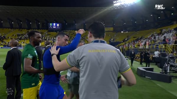 Cristiano Ronaldo après Al Nassr-Al Khaleej Cristiano Ronaldo après Al Nassr-Al Khaleej