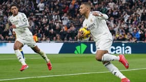 Kylian Mbappé face à Las Palmas, le 19 janvier 2025