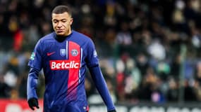 Kylian MBAPPE lors d'Orléans-PSG le 20/01/2024	