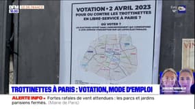 Trottinette à Paris: mode d'emploi pour voter à Paris ce dimanche