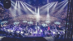 Un concert d'Ibrahim Maalouf à l'AccorHotels Arena, le 14 décembre 2016. 