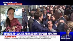 "Je me suis sentie entendue": la jeune femme qui a interpellé Emmanuel Macron sur l'allocation adulte handicapé réagit