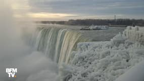 Plongez dans le froid et admirez les chutes du Niagara complètement gelées