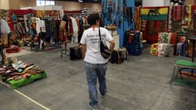 Le salon Emmaüs se tient ce dimanche, porte de Versailles, à Paris.