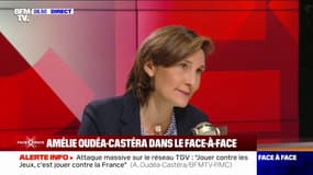 Amélie Oudéa-Castéra sur sa confusion entre députés et sénateurs dans une lettre: "C'est une erreur administrative (...) ça arrive"