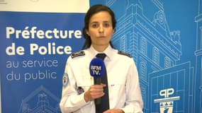 Loubna Atta, porte-parole de la préfecture de police de Paris, dimanche 29 mai 2022 sur BFMTV
