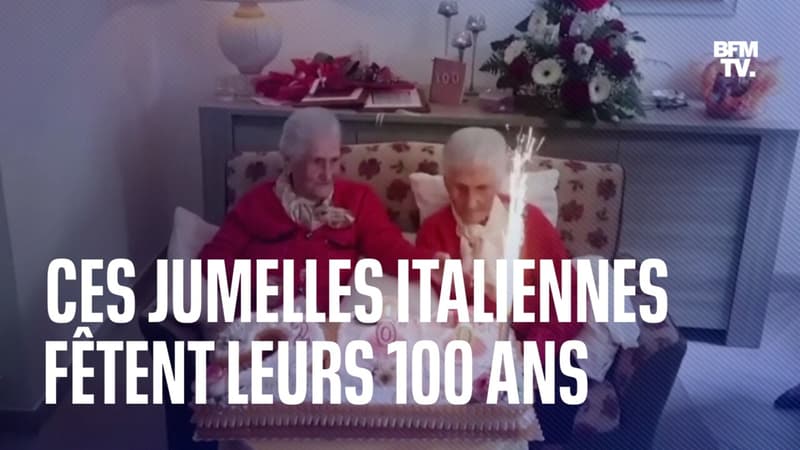 Ces jumelles italiennes fêtent leurs 100 ans... et elles n'ont jamais quitté leur village