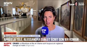 Après la télé, Alessandra Sublet écrit son premier roman - 26/01